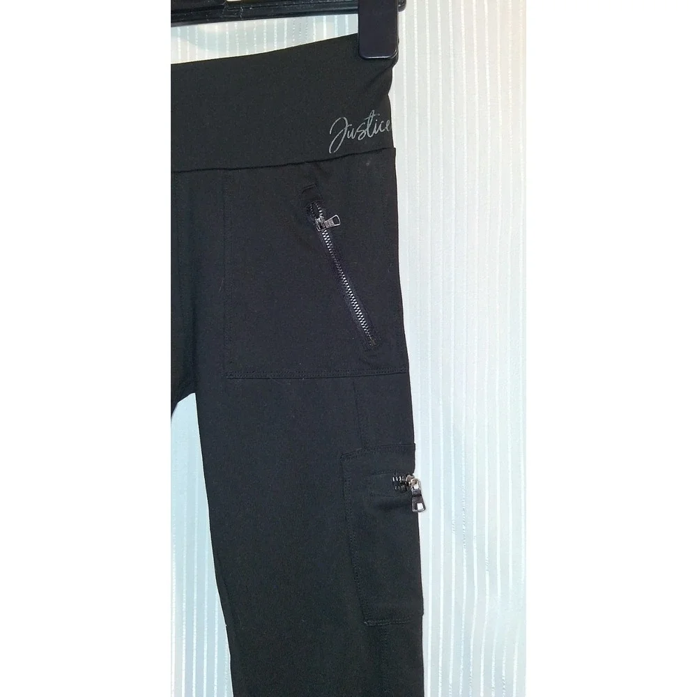 Justice girls black